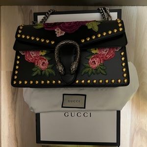 Gucci Small Studded Embroidered Dionysus